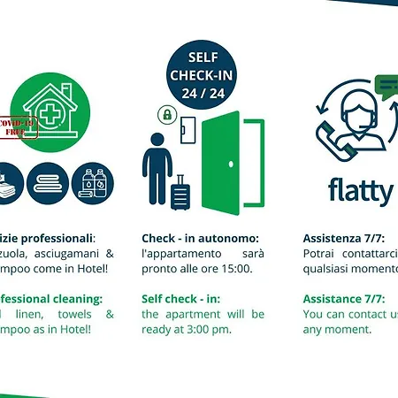 Flatty Paraggi -villa Milva *
